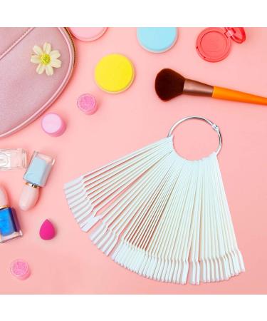 Sc0nni 300pcs Natural Nail Swatches Sticks for Nail Art Display & Home DIY - Buy Online on SooperMarket.com