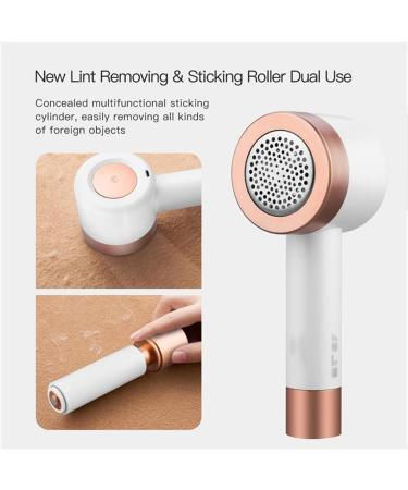 Premium Electric Lint Remover - Portable Fabric Shaver for Clothes Sweaters & Curtains | Rechargeable Pill Remover - Fast International Shipping - Buy Online on SooperMarket.com