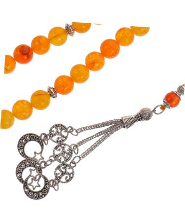 EXCEART 1 String 33 beads bracelet chinese bracelet buddhist prayer beads bracelet for women China Miss gem As Shown 1X1.5X31.5CM - Buy Online on SooperMarket.com