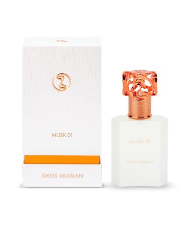 Musk 01 - Arabian Perfumes for Women and Men - Long Lasting Perfume - Spicy Floral Musk Perfume - Seductive Signature Aroma - 1.7 oz - Buy Online on SooperMarket.com