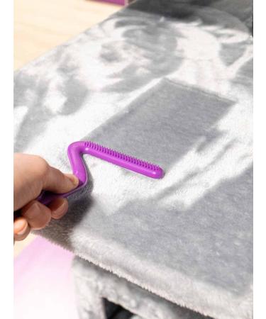 Petrebels Cat Hair Remover & Lucky 7 Dual-Sided Brush for Furniture Couch & Scratching Post | Best Cat Hair Removal Solution - Buy Online on SooperMarket.com