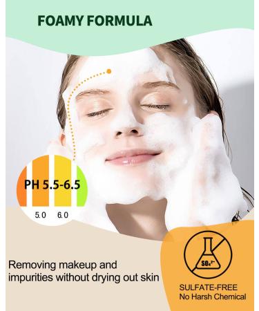 Shop Balancing Face Wash Bar | Hydrating Amino Acid Facial Cleanser - Soap & Sulfate Free Zero Waste for All Skin Types - Buy Online on SooperMarket.com
