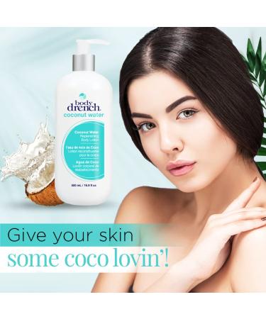 Body Drench Coconut Water Replenishing Body Lotion 16.9 Fl Oz - For All Skin Types - Crisp Coconut Scent - Pack of 1 - Buy Online on SooperMarket.com