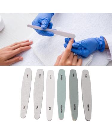 Nail Buffer File Tool Double Sided Curved Nail File for Salon - Buy Online on SooperMarket.com