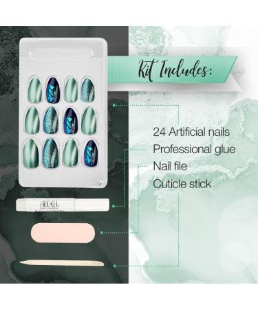 NAIL ADDICT green glitter chrome 1 u - Buy Online on SooperMarket.com
