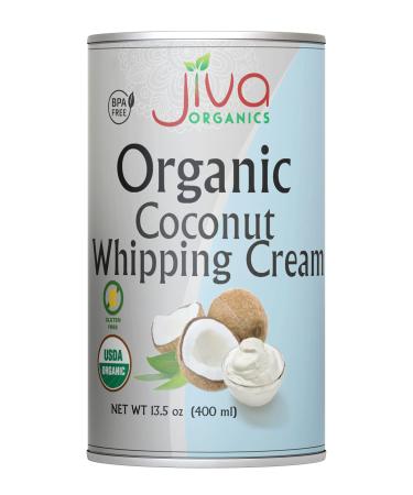Jiva Organic Coconut Whipping Cream 14 Ounce (Pack of 12) - BPA Free, Vegan, Gluten Free, Non-GMO