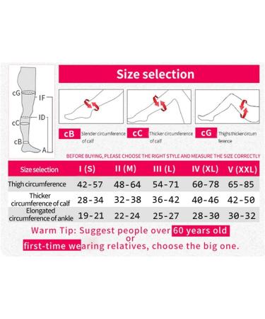 Haodasi Women Compression Pantyhose XX-Large - 23-32mmHg Graduated Support Stockings for Varicose Veins - Beige Open Toe - Buy Online on SooperMarket.com