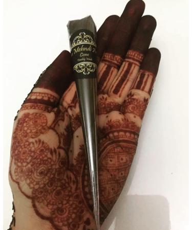 Sana Premium Organic Mehndi Cones Dark Brown - Buy Online on SooperMarket.com