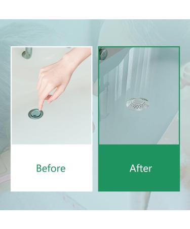 Convenient Drain Stopper Efficient Popup Drain Anti-Odor Sink Strainer Simple Replacement Lightweight for Bathroom Sinks Sink Strainer Plug Easy to Use Bathroom Sink Plug Leak-Proof Basin Drain Plug - Buy Online on SooperMarket.com
