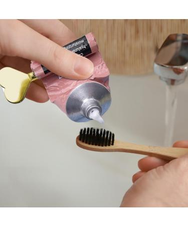 Toothpaste Key Squeezer - Tube Squeezer Key | Tube Key | Toothpaste Squeezer | Stainless Steel Toothpaste Roller | Manual Toothpaste Squeezer | Metal Tube Squeezer Key for Save Toothpaste Gold - Buy Online on SooperMarket.com