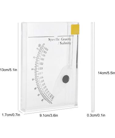 Buy Cikonielf Aquarium Salz Content Test Hydrometer - Accurate Specific Weight Measurement for Marine Aquariums - Buy Online on SooperMarket.com