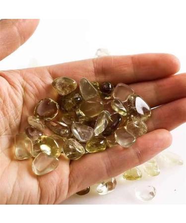 Natural Crystals and Stones Natural Citrine Quartz Gravel Stone for 300g 9mm-12mm for Decoration kaixun - Buy Online on SooperMarket.com