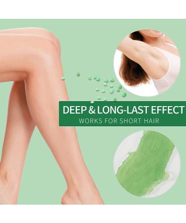 Wax Beads Hard Wax Kit 2.2LB/1000g for Legs, Underarm, Face - Men and Women Hair Removal - Buy Online on SooperMarket.com