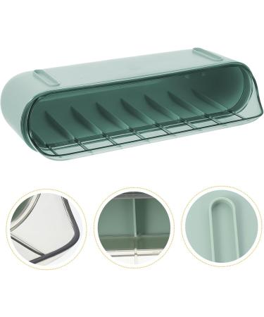 KOMBIUDA 1 PC Slide Egg Collection bandejas para comida Household Egg Organizer Double Layer Food Container Green 28.5X15CM - Buy Online on SooperMarket.com