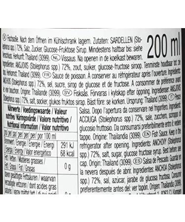 MEGACHEF Premium Fish Sauce 200 ML - Authentic Flavor for Asian Cuisine | Buy Online Worldwide - Buy Online on SooperMarket.com