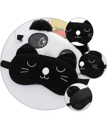 Buy NOLITOY Panda Sleep Mask - Cartoon Eye Shade & Plush Eye Cover for Adults - Travel-Friendly Eye Patches - Buy Online on SooperMarket.com