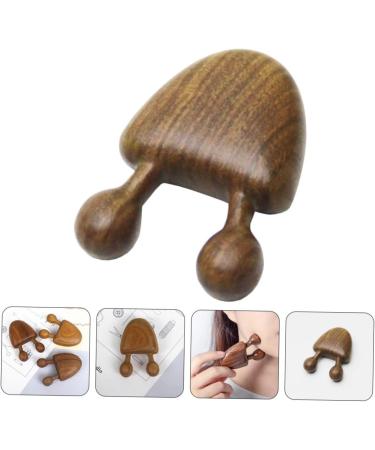 Anneome 1pc Massage Comb Muscle Roller Massager Small Massager Wooden Body Acupoint Massager Acupressure Roller Massager Wooden Acupoint Massager Green Sandalwood Whole Body Pendant - Buy Online on SooperMarket.com