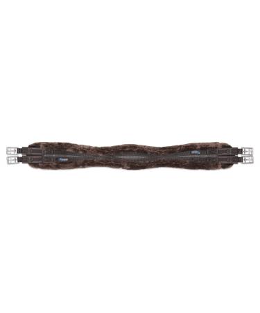 Shires ARMA Performance SupaFleece Contour Girth - Elastic - Brown Brown 50