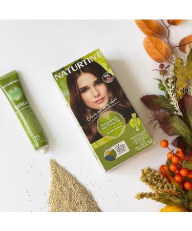 Naturtint 4NC Deep Cappuccino Brown Permanent Hair Colour - Ammonia Free with Grey Coverage, Nourishment, and Protection - Buy Online on SooperMarket.com