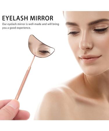 LALAFINA Chalazion Eyelash Makeup Brush - Lightweight Rose Gold Magnifying Handle for Styes & Eyelid Transplanting | 15.5x5x0.5CM - International Shipping - Buy Online on SooperMarket.com