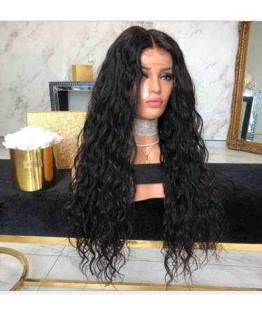 BGHJUE Wig Halloween Hair Fashion Anime Wigs Air Volume High Temperature Soft Hair Silk Bulk Hair Long Big Hair Wig Black Curly Hair