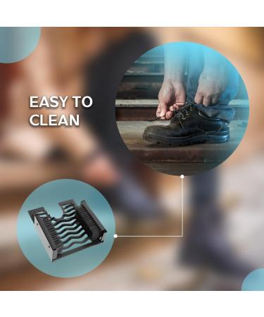 3-in-1 ACL Boot Scraper & Brush - Heavy Duty Shoe Cleaner for Wellingtons | Ideal for Outdoors - Buy Online on SooperMarket.com
