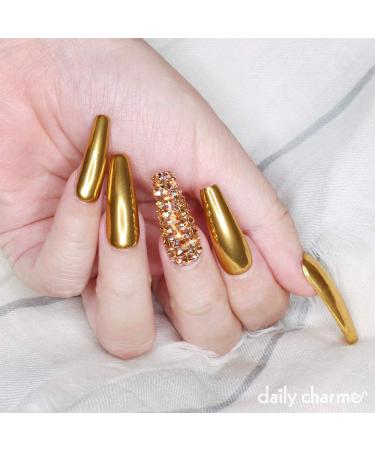 Buy Daily Charme Chrome Effect No-Wipe Top Coat Gel Polish 15ml | High Gloss Long Lasting Smooth Mirror Finish for DIY & Salon Nail Art - Buy Online on SooperMarket.com