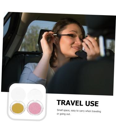 3 Pcs Eyelash Storage Boxes - Portable False Eyelash Case with Glue | Travel Makeup Organizer for Individual Lashes - Buy Online on SooperMarket.com