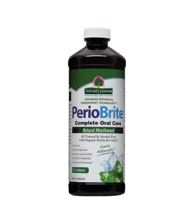 NATURE'S ANSWER PERIO-WASH MOUTHWASH 16 FZ