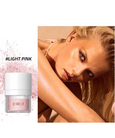 Polvo De Hadas Shimmering Powder Fairy Bomb Highlighter Makeup - Long Lasting Glow for Face Illumination & Contour (Light Pink) - Buy Online on SooperMarket.com