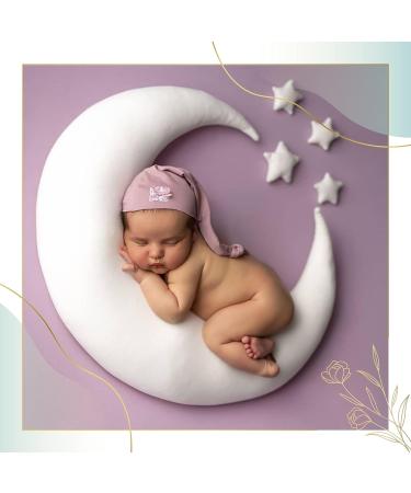 M&G House Newborn Photography Accessories Pillow Set - Half Moon and Star Pillows for Baby Photoshoot Props in White - Buy Online on SooperMarket.com