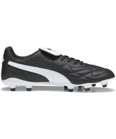 PUMA Unisex King Top FG/AG Soccer Shoe - Size 43 EU | Puma Black White & Gold - International Shipping Available - Buy Online on SooperMarket.com