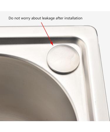 Saddgo Upgraded Kitchen Sink Hole Cover Easy Installation Sink Hole Cover Modern Tap Hole Solution Functional Cover for Faucets - Buy Online on SooperMarket.com