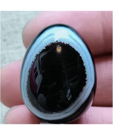 Crystal Natural Stone Black Agate Stones Shaped Crystal Home Ornaments 1pc 15g-30g - Buy Online on SooperMarket.com