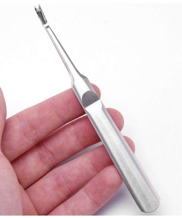 Stainless Steel Cuticle Remover & Pusher for Nails - Anti-Slip Dead Skin Cutter - Buy Online on SooperMarket.com