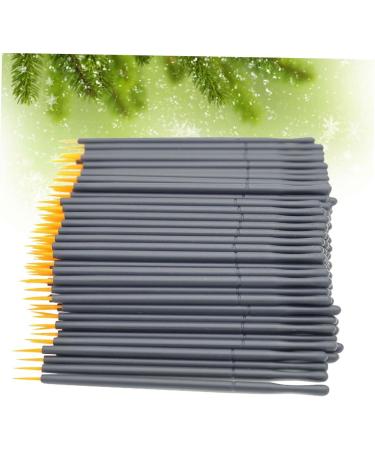 FOYTOKI 100pcs Eyeliner Eyeshadow Liner Brush Makeup Lip Gloss White Eye Liner Makeupset Eye Gel 15cmX10cm Orange - Buy Online on SooperMarket.com