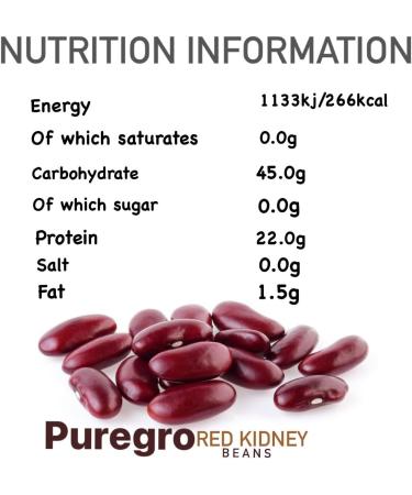 Puregro Red Kidney Beans 4kg - Buy Online on SooperMarket.com
