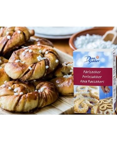 Dansukker Pearl Sugar 500g - Premium Quality Nib Sugar for Baking and Desserts - Buy Online on SooperMarket.com