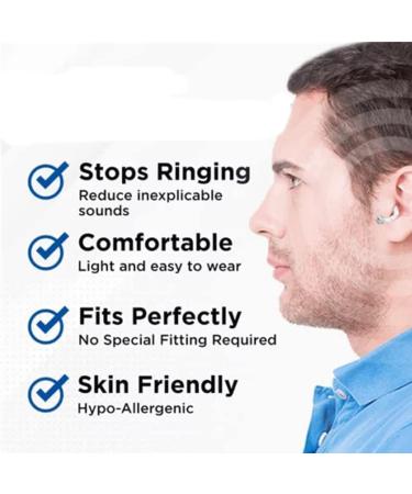 2023 Newest MRIMED Luhaka Acupeace Tinnitus Relief Device Biancat Auricalm Tinnitus Relief Device Acupeace Anti Tinnitus Relief Ear Clip (1) - Buy Online on SooperMarket.com
