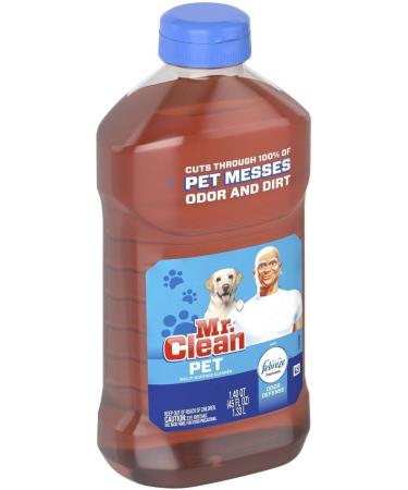 Mr. Clean All Purpose Multi-Surface Pet Liquid Cleaner with Febreze - Odor Defense 45 oz (Pack of 3) | Effective Odor Eliminator for Homes & Pets - Buy Online on SooperMarket.com