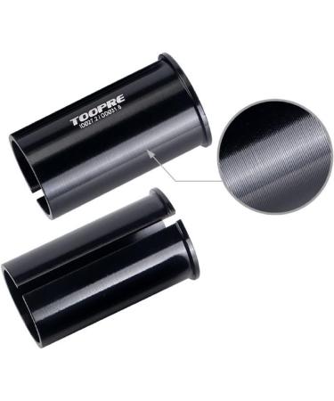 Bike Seatpost Adapter Shim | 22.2mm to 25.4mm Reducing Sleeve for Mountain Bikes | Seat Post Tube Adapter for Various Sizes | Easy Installation - Buy Online on SooperMarket.com