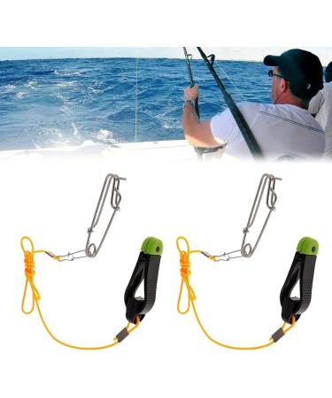 OUHUAN 2pcs Plus Line Release - 17 Downrigger Release Stacker Fishing Leaders with Longline Clips Snap for International Shipping - Buy Online on SooperMarket.com