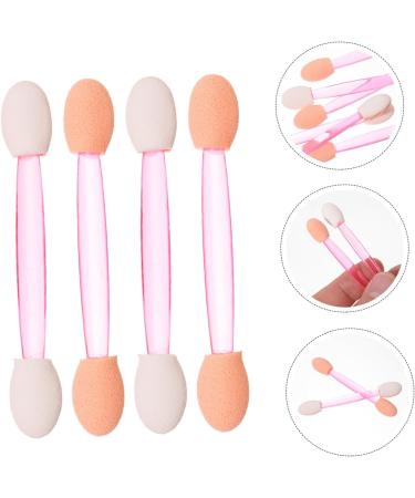 MUSISALY 100pcs Eye Shadow Stick Double Ended Makeup Brush Sponges Makeup Comestic Mini Para Emulsion Pink 6.20X0.50X0.50CM Pink - Buy Online on SooperMarket.com