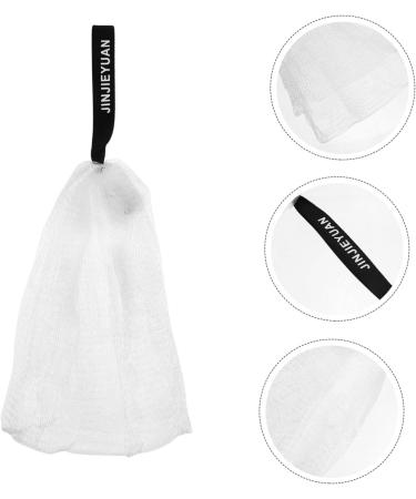 Baluue 40 Pcs Double Layer Foaming Sponge Soap Mesh Holders Soap Receive Bag Soap Mesh Bags Soap Holders or - Buy Online on SooperMarket.com