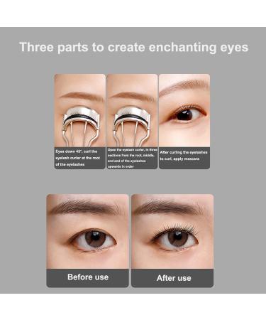 Eyelash Curler - Comfortable Handle No Lash Damage Wide-Angle Design | Perfect Curl for Women - Buy Online on SooperMarket.com
