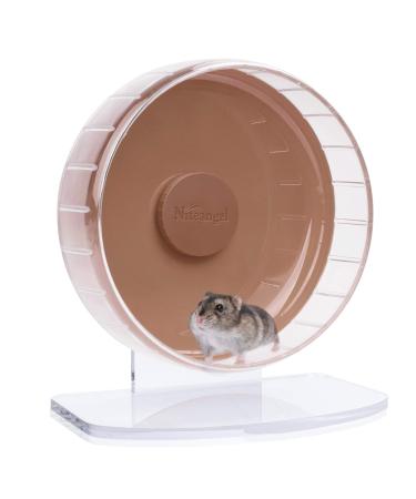Niteangel Super-Silent Hamster Exercise Wheels - Quiet Spinner Hamster Running Wheels with Adjustable Stand for Hamsters Gerbils Mice Or Other Small Animals