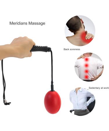 Buy Massage Device for Back Fatigue Relief | Ball Hammer & Neck Shoulder Massage Stick for Comfort & Posture Correction - Buy Online on SooperMarket.com