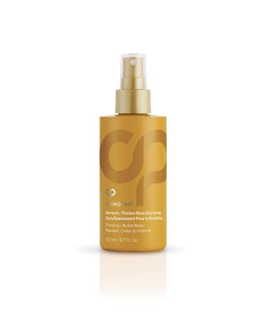 ColorProof Biorepair Thicken Blow Dry Spray  6.7oz - For Thinning Color-Treated Hair  Increases Fullness  Volume  & Density  Lasting Hold & Soft Style  Thicker  Fuller Looking Hair