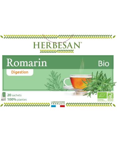 Herbesan Infusion Rosemary Digestion Organic 20 Sachets - Buy Online on SooperMarket.com