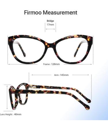 Firmoo Blue Light Glasses for Women/Men Computer Glasses Blue Light Filter Anti Glare UV400 Protection Tortoise Shell - Buy Online on SooperMarket.com